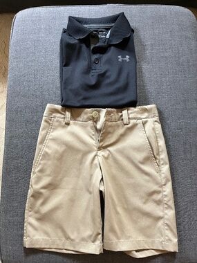 Under Armour Youth Polo and Shorts Set